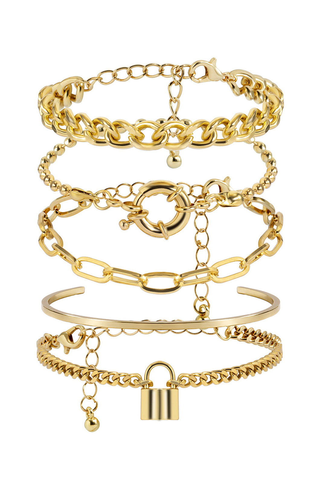 ARMBAND SET LOÏS | GULD