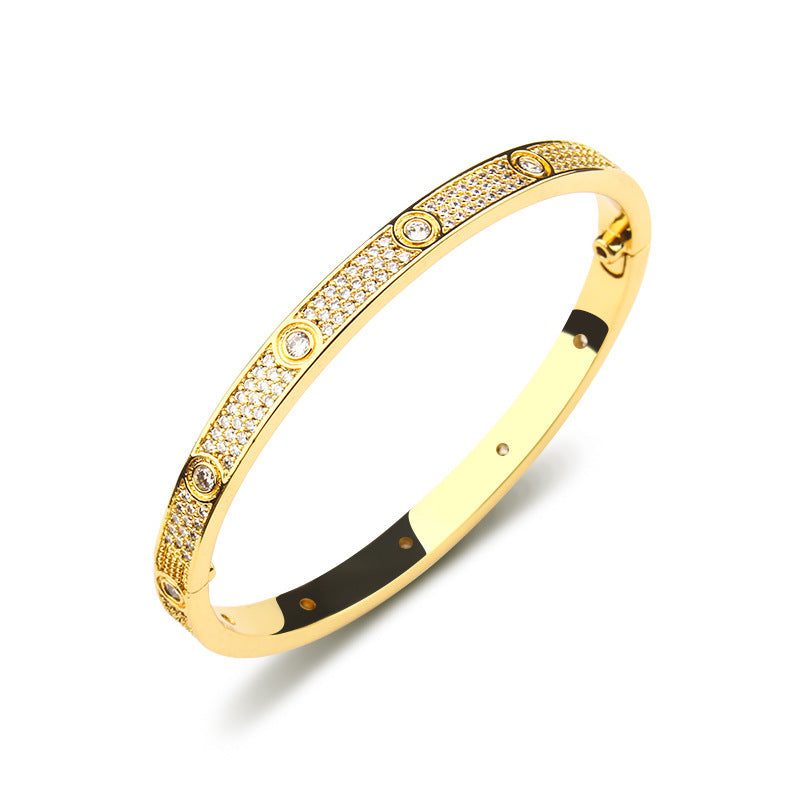 ARMBAND FOREVER DELUXE ZIRKONIA | GULD