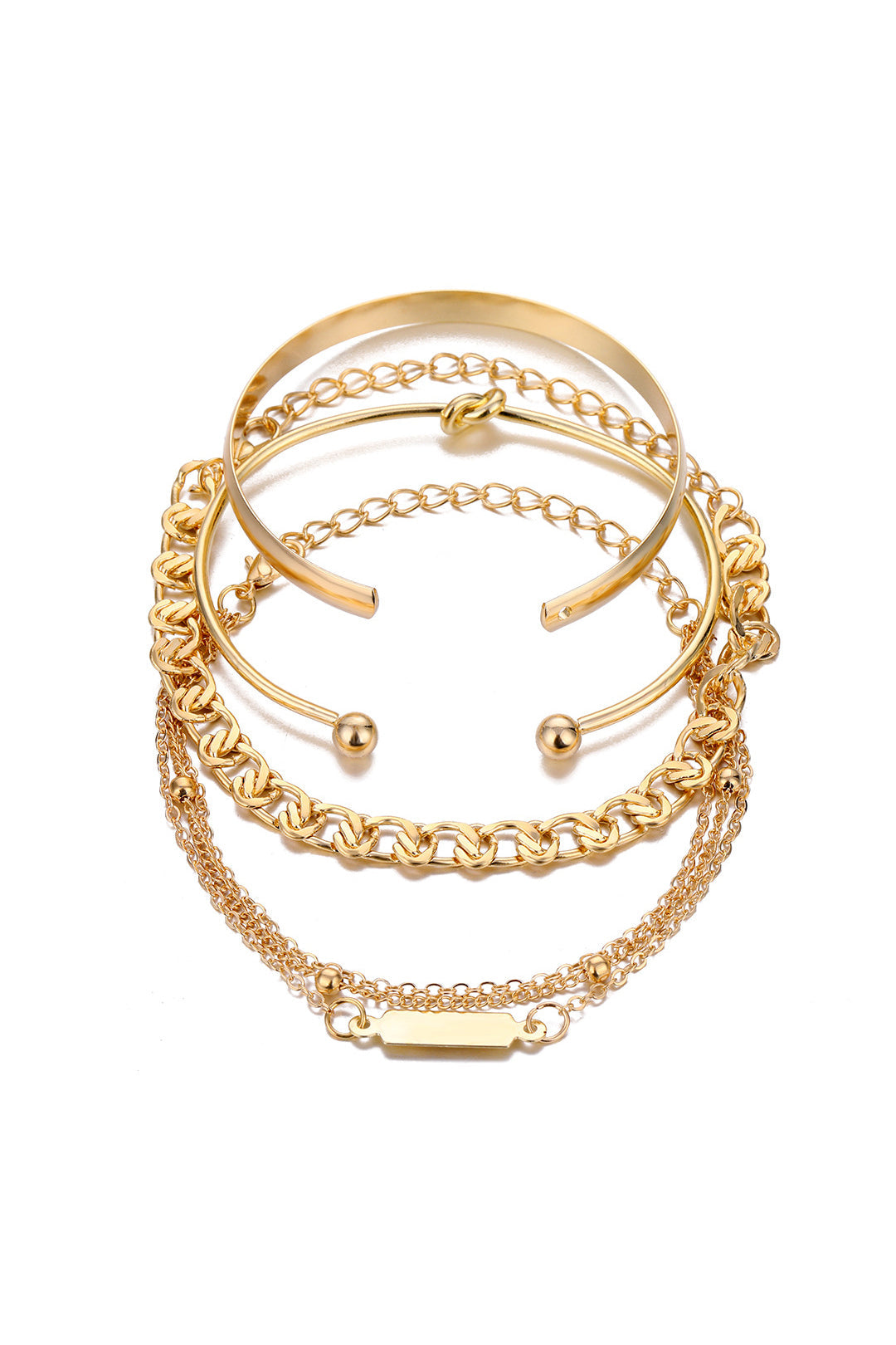 ARMBAND SET INDY | GULD