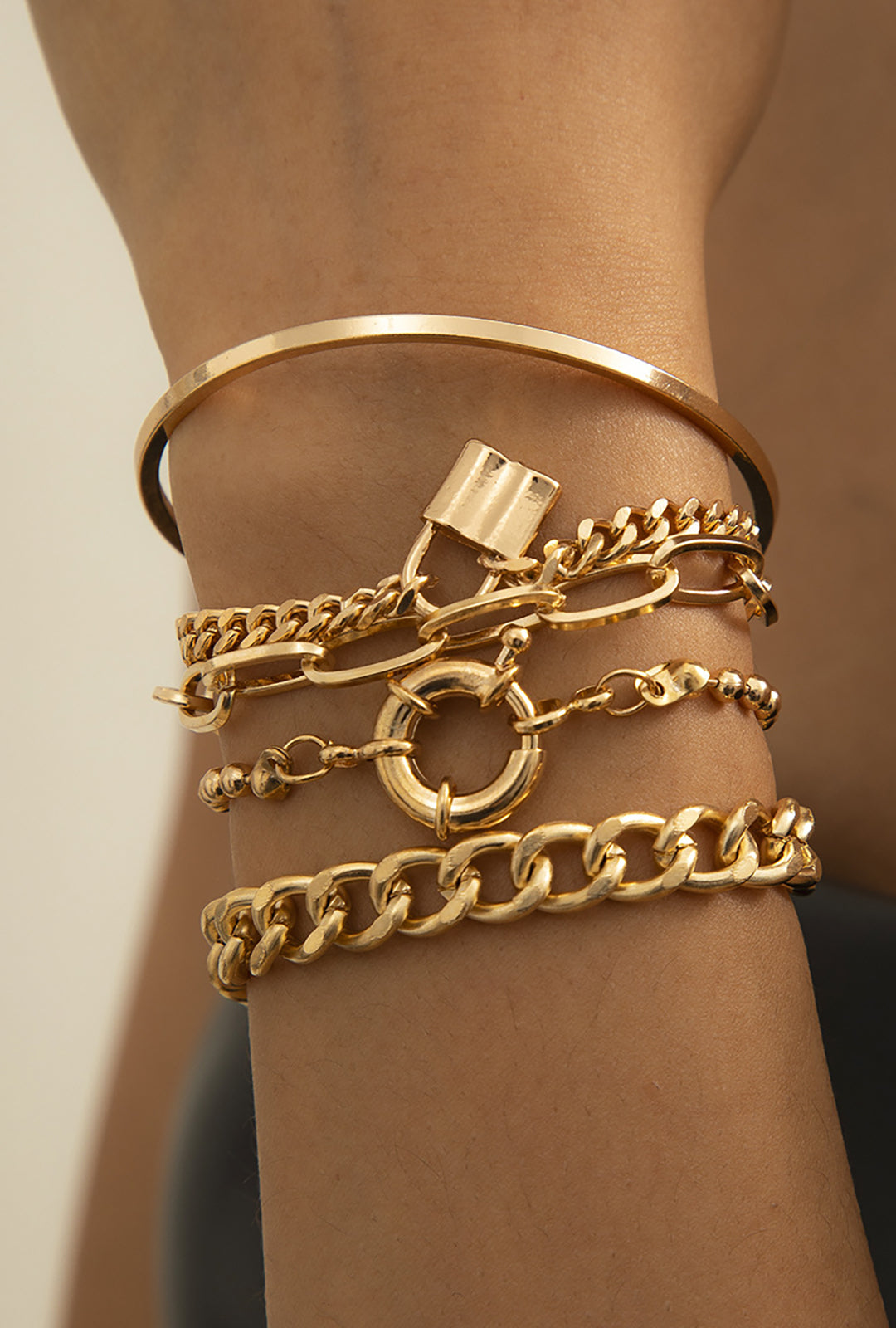 ARMBAND SET LOÏS | GULD