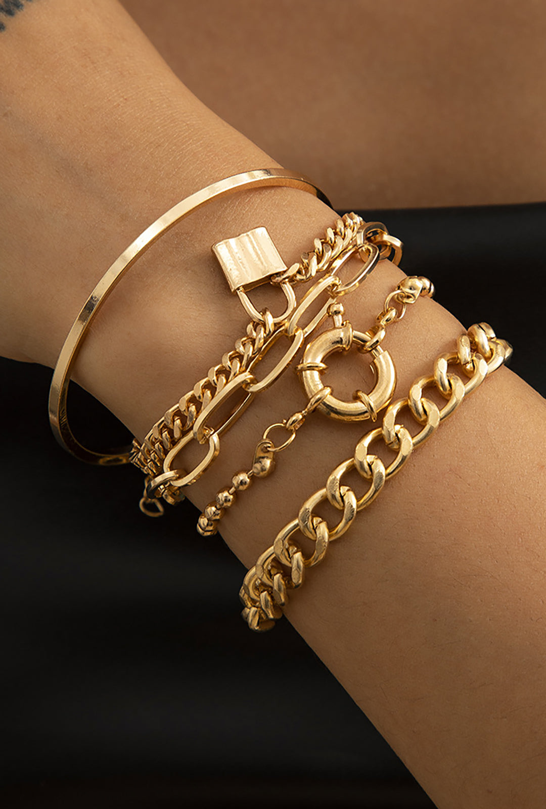 ARMBAND SET LOÏS | GULD